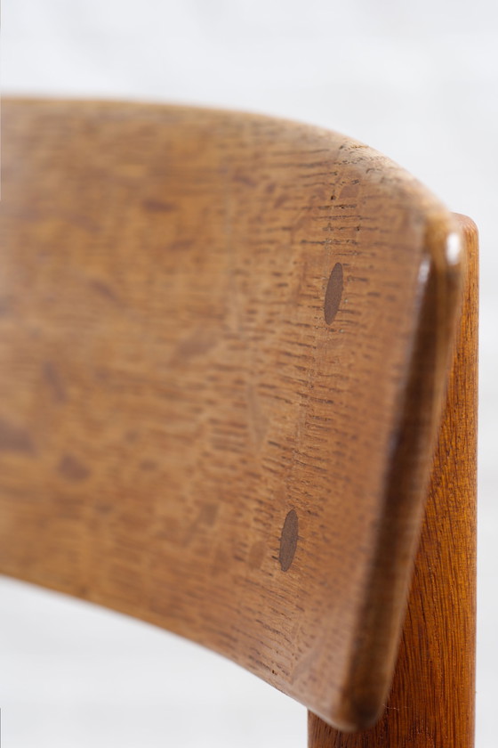 Image 1 of 4x Børge Mogensen J39 dining chairs