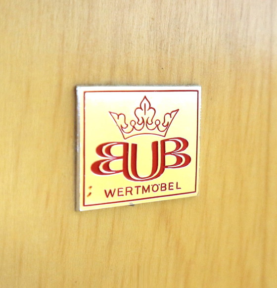 Image 1 of Rare vintage rosewood sideboard by Leo Bub for Wertmöbel