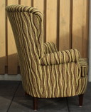 Poltrona classica moderna con ali
