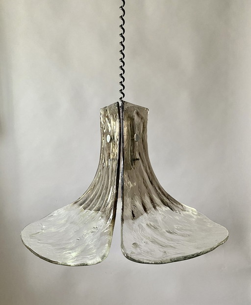 Lampe à suspension de Carlo Nason pour Mazzega