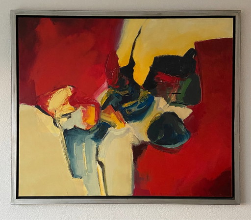 Schilderij Ton van Kesteren – schilderijen tekeningen, Abstract