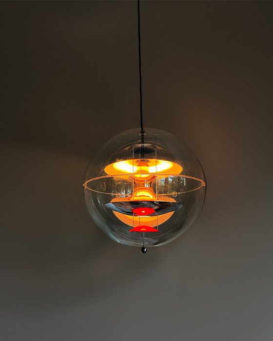 Image 1 of Verner Panton Globe Aluminium Pendant