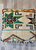 Vintage berber pouf from Morocco