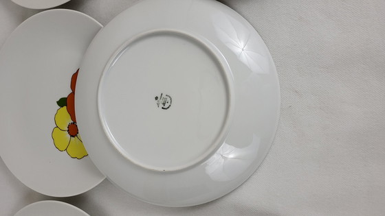 Image 1 of 6 Dinner Plates Porcelain Seltmann Weiden Bavaria