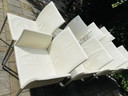 4x Zanotta Lia dining room chairs