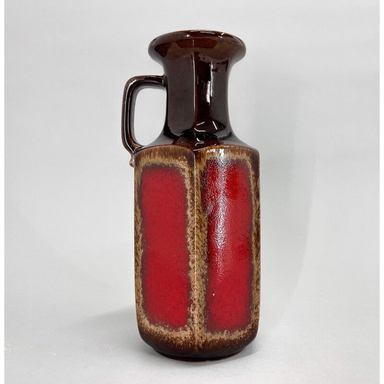 Image 1 of Vintage glazed ceramic vase by Scheurich Keramik, Germany 1970