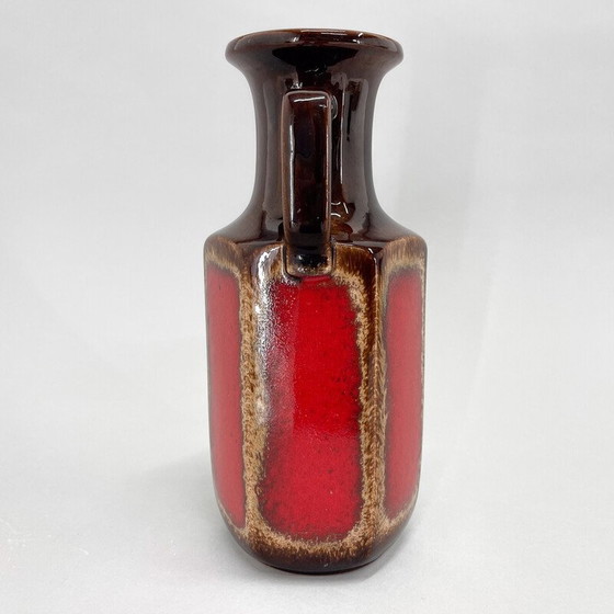 Image 1 of Vintage glazed ceramic vase by Scheurich Keramik, Germany 1970
