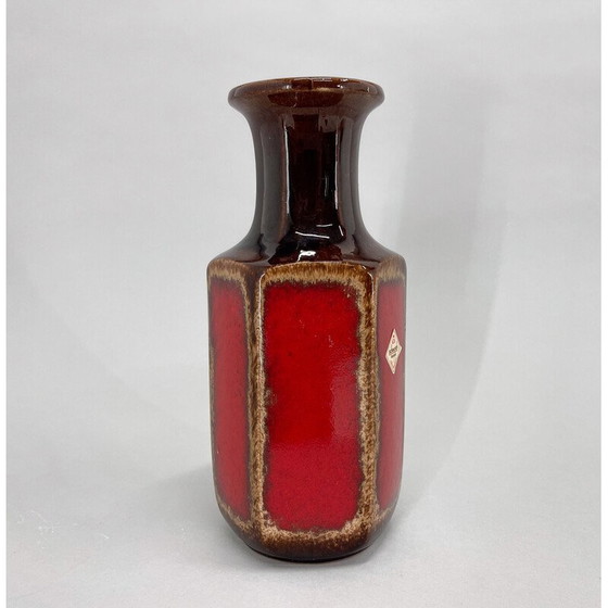 Image 1 of Vintage glazed ceramic vase by Scheurich Keramik, Germany 1970