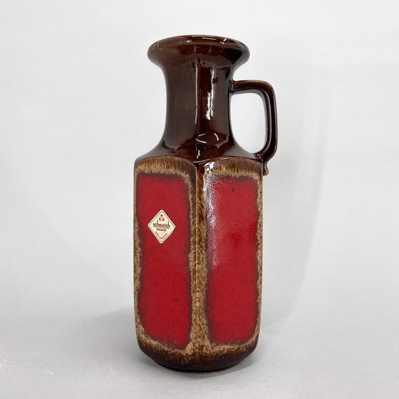 Image 1 of Vintage glazed ceramic vase by Scheurich Keramik, Germany 1970