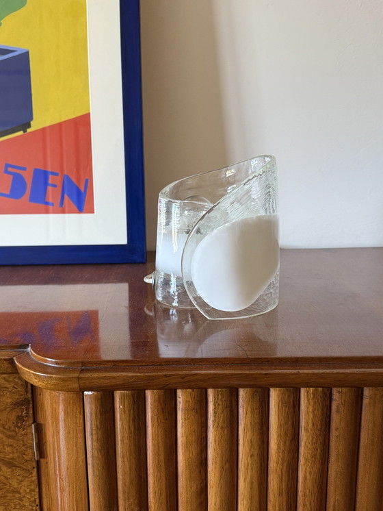 Image 1 of Murano Blown Glass Sculptural Table Lamp, La Murrina Italy 1970S