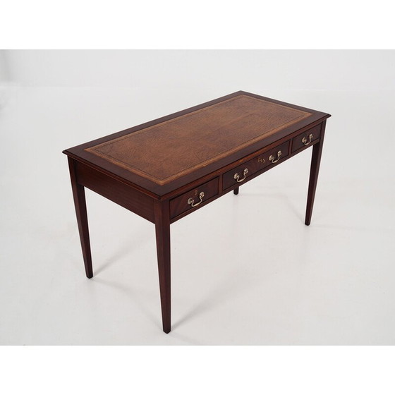 Image 1 of Vintage mahogany desk, Denmark 1970s