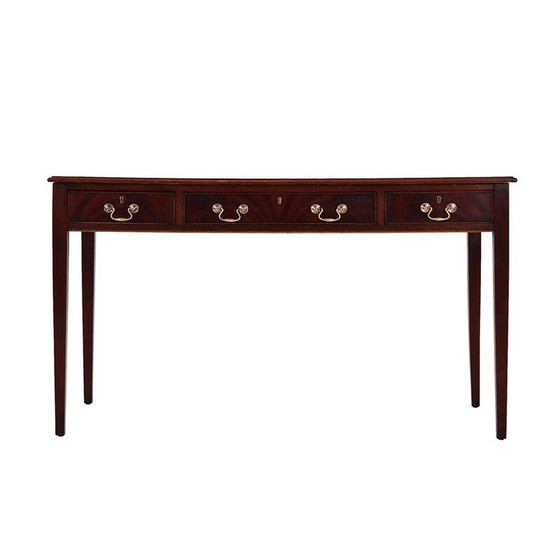 Image 1 of Vintage mahogany desk, Denmark 1970s