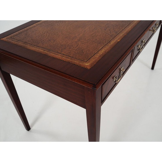 Image 1 of Vintage mahogany desk, Denmark 1970s