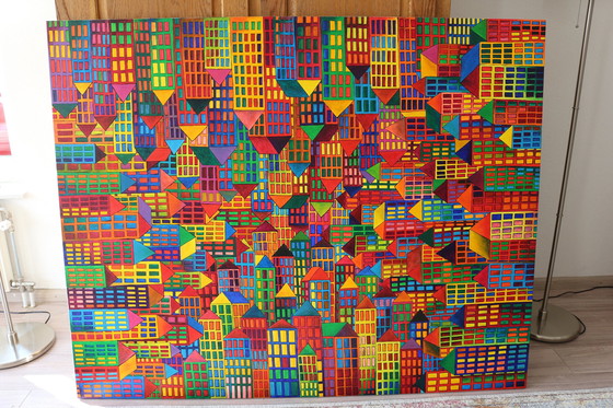 Image 1 of Paul Megens Large Painting From 2010