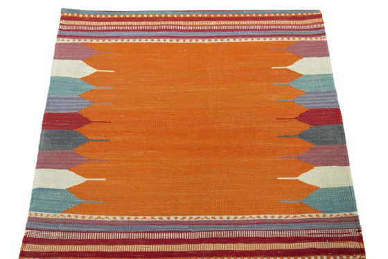Image 1 of Kilim Fars de diseñador tejido a mano – 94 x 86 cm – Nuevo