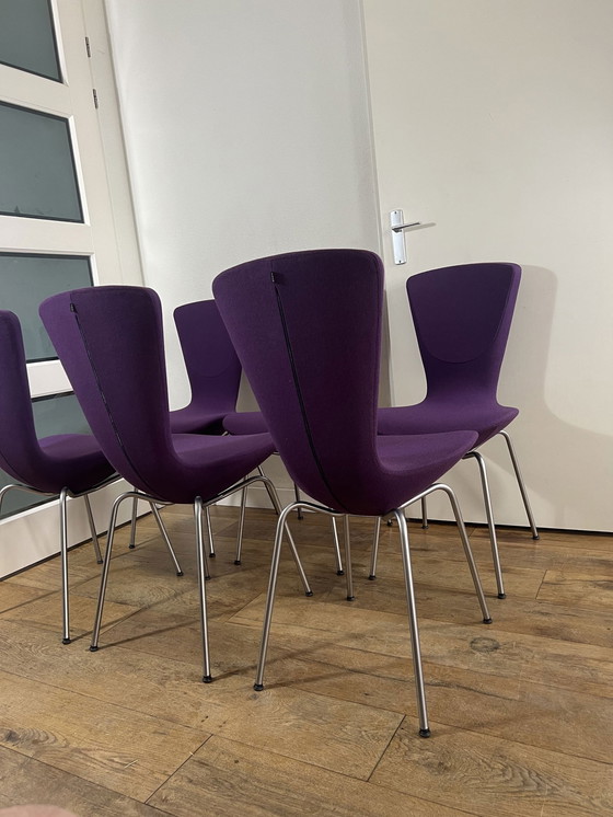 Image 1 of 6x Variér Invite Ergonomic Dining Chairs