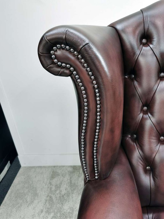 Image 1 of 2x poltrone Chesterfield Wing