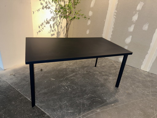 Emu Star Garden Table Dark Blue Showroom