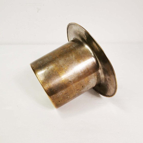 Image 1 of Ghiacciaia vintage in ottone per champagne, Francia anni '20