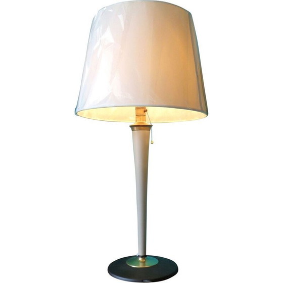 Image 1 of Vintage brass desk lamp, 1940