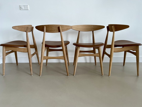 Image 1 of 4x Carl Hansen CH33P