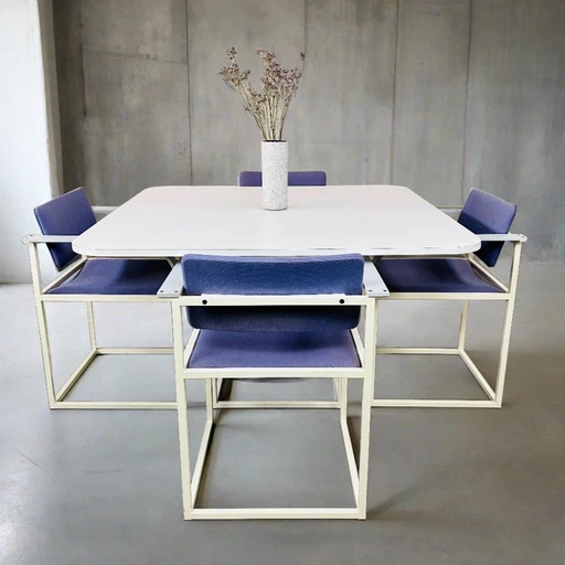 Ensemble de salle à manger Pastoe 1980 Mazairac Boonzaaijer et Pierre Mazairac Dutch Design