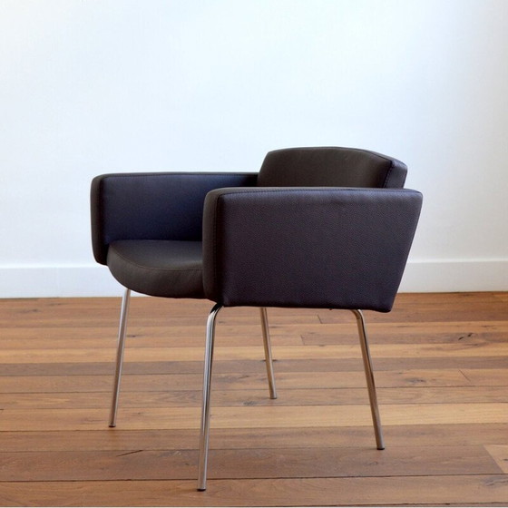 Image 1 of Vintage armchair "Conseil" by Pierre Guariche for Meurop, Belgium 1960
