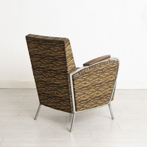 Image 1 of Pair of vintage club armchairs by Jószef Peresztegi, 1961
