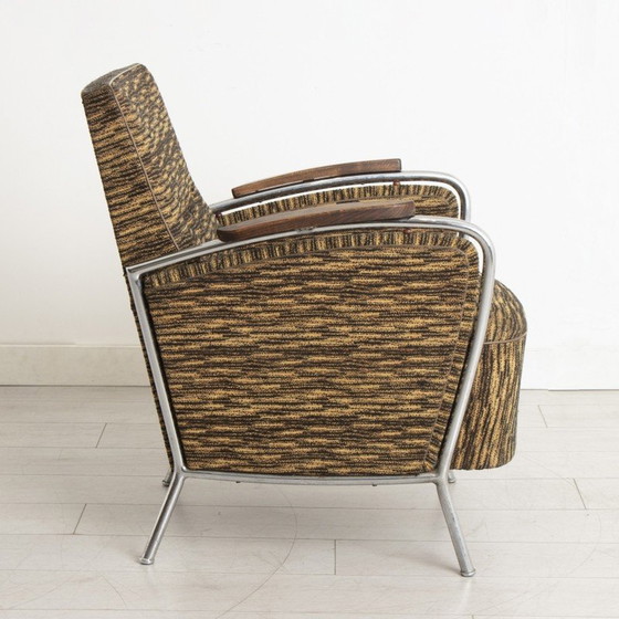 Image 1 of Pair of vintage club armchairs by Jószef Peresztegi, 1961