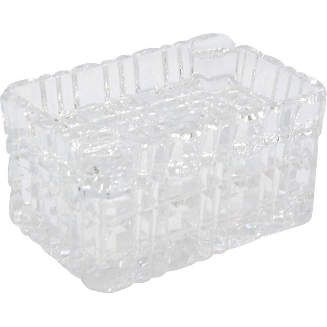 Vintage crystal ashtray with cigarette case by Julia Vintage crystal ashtray with cigarette case by Julia