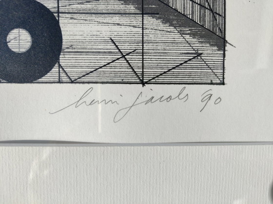 Image 1 of Henri Jacobs - Study For Igitur, Hand Signed