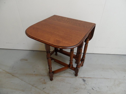 Antique Oak Hanging Table