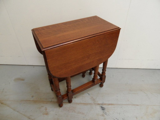 Antique Oak Hanging Table