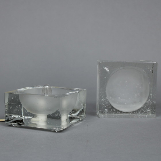 Image 1 of Ice Cube lamp, - Müller & Zimmer Stuttgart, Germany