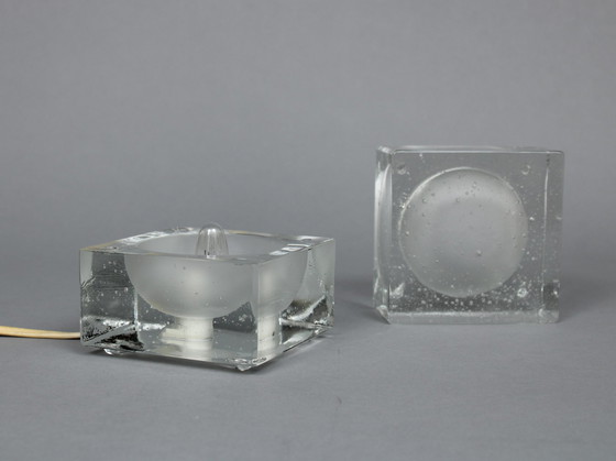 Image 1 of Ice Cube lamp, - Müller & Zimmer Stuttgart, Germany