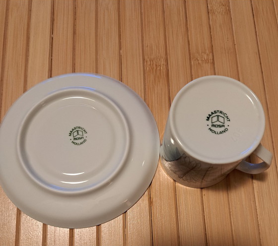 Image 1 of 4x Mosa coffee cups and saucers