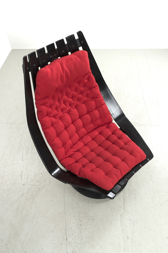 Image 1 of Hans Brattrud swivel armchair