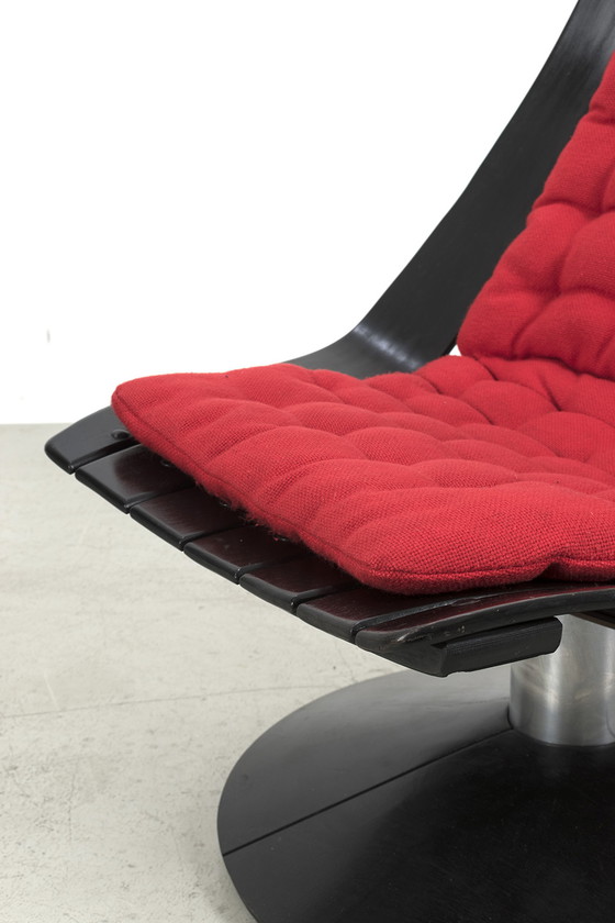 Image 1 of Hans Brattrud swivel armchair