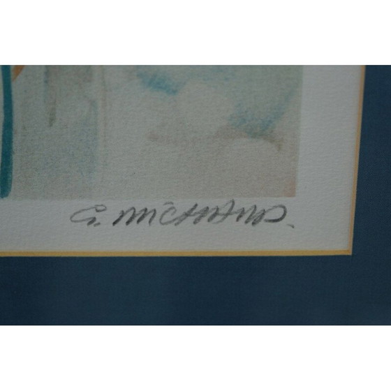 Image 1 of Litografia d'epoca firmata da Gilbert Michaud per Atelier Gourdon, 1980
