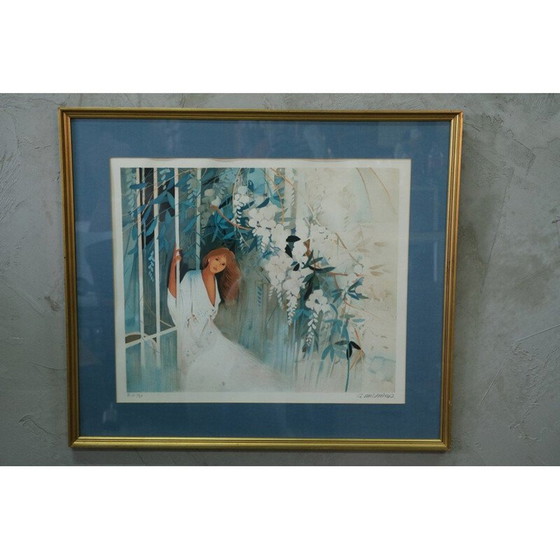 Image 1 of Litografia d'epoca firmata da Gilbert Michaud per Atelier Gourdon, 1980