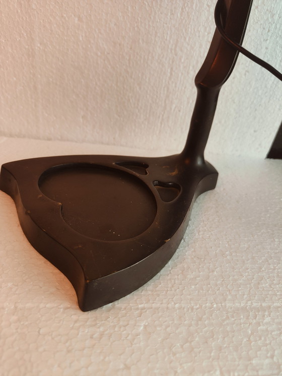 Image 1 of Lampada da tavolo Marchand vintage in bronzo art de france