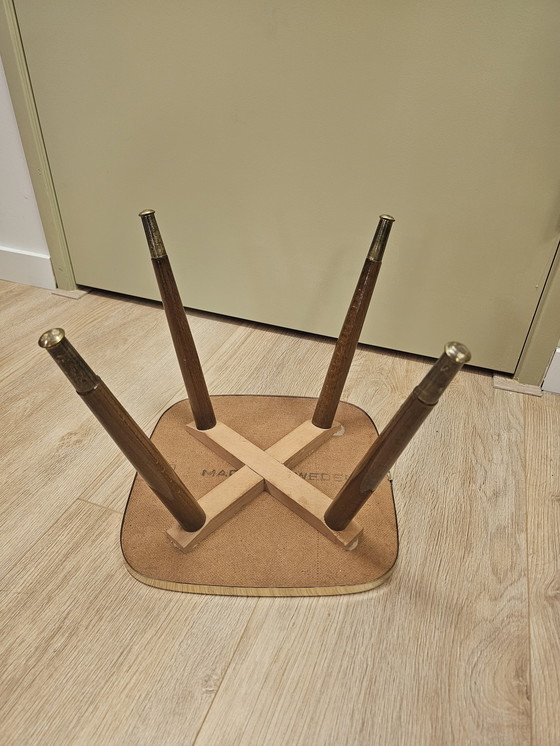 Image 1 of Vintage Table Side Table Plant Table Black