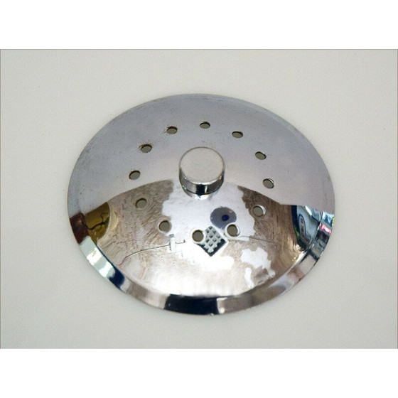 Image 1 of Vintage table lamp in chromed metal, 1970