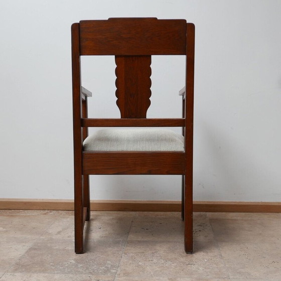 Image 1 of Vintage single armchair Art Deco School of Amsterdam Holland 1930s