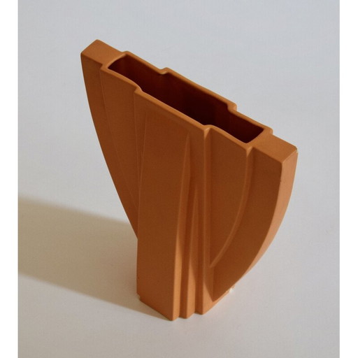 Vintage ceramic vase by Claude Dumas, France 1980