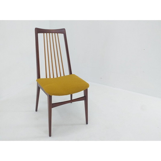 Image 1 of Conjunto de seis sillas de comedor de mediados de siglo, Dinamarca, década de 1970