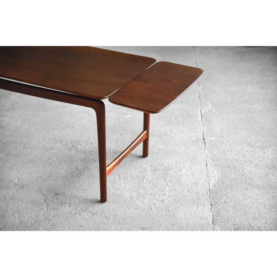 Image 1 of Danish vintage coffee table by Peter Hvidt and Orla Mølgaard-Nielsen for France and Daverkosen, 1950