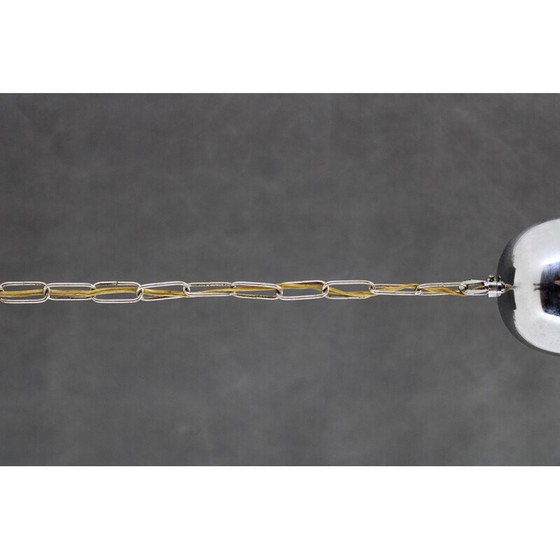 Image 1 of Vintage glass Murano pendant lamp, Italy 1970s