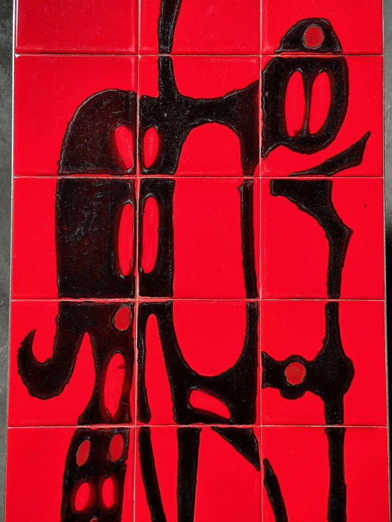 Image 1 of Tavolino da caffè in ceramica vintage anni '60