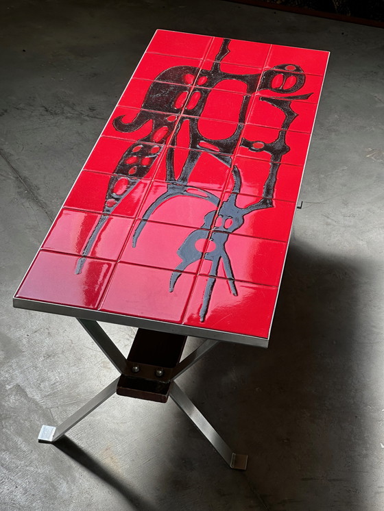 Image 1 of Table basse vintage en céramique des années 60